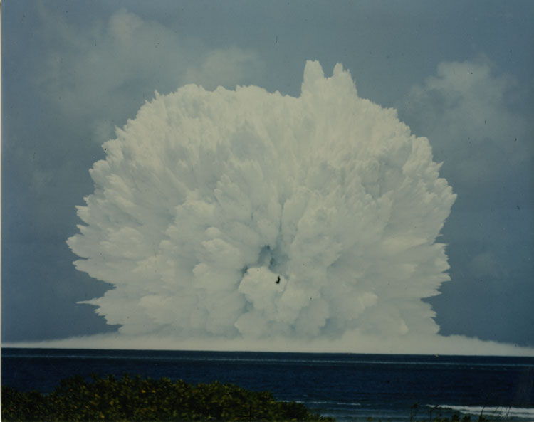 Wahoo was an underwater nuclear test conducted on May 16, 1958, at Enewetak Atoll in the Marshall Islands. Detonated at a depth of approximately 500 feet (150 m), the test produced a massive water plume and provided critical data on the effects of underwater nuclear explosions on naval vessels and maritime operations.