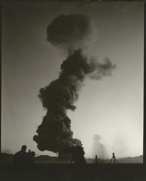 Shot Wilson, Operation Plumbbob — balloon detonation at 152 metres, Nevada Test Site (Area 9a, Yucca Flat), 18 June 1957; yield approximately 10 kilotonnes